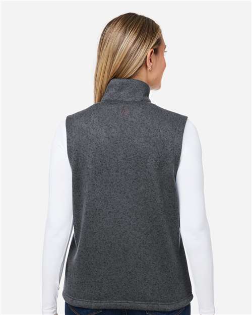 Marmot Women's Drop Line Fleece Vest - M16251 Steel Onyx Heather