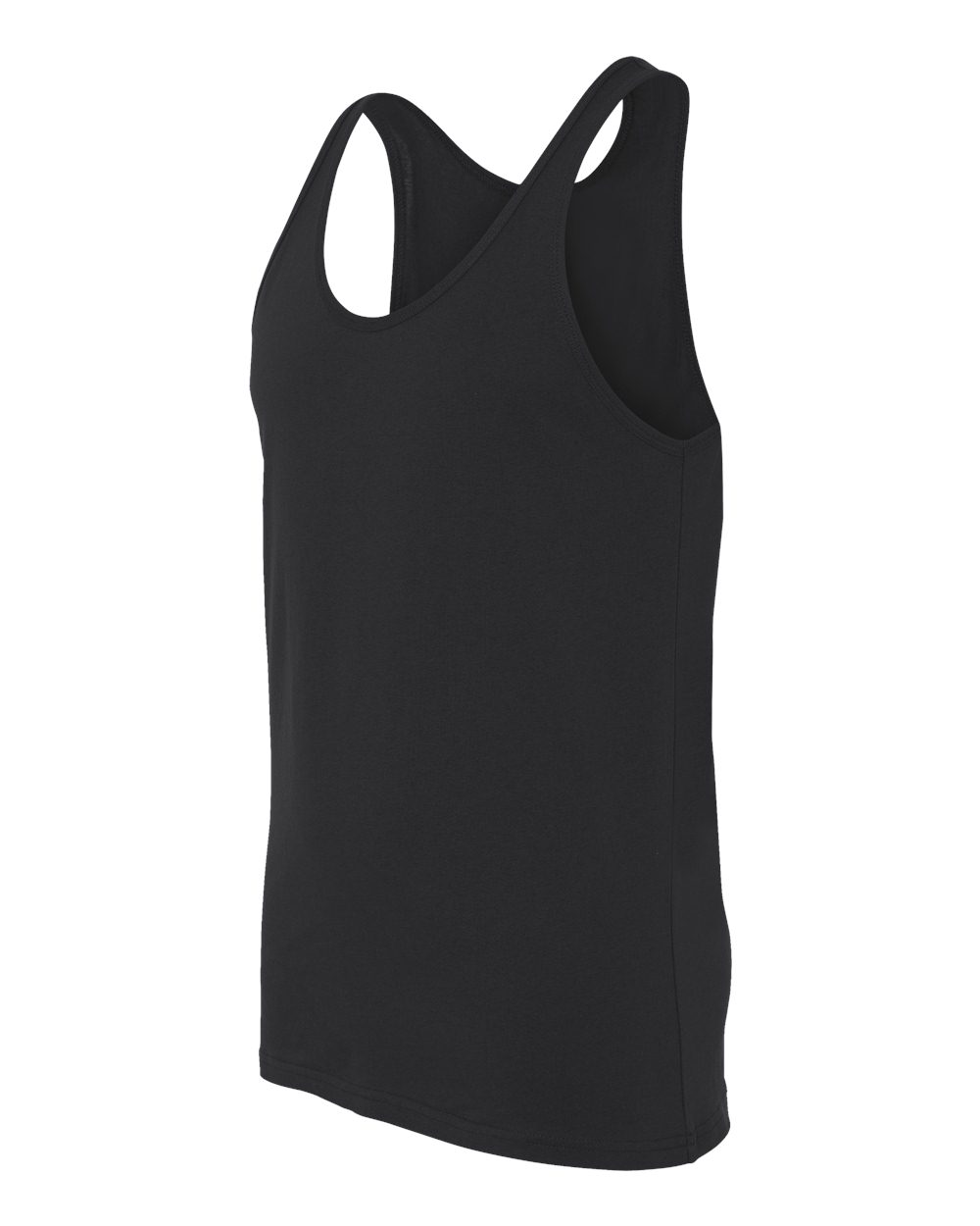 BELLA + CANVAS Jersey Tank - 3480 - 3480C Black