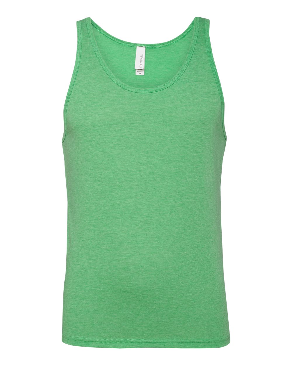 BELLA + CANVAS Jersey Tank - 3480 - 3480C Green Triblend
