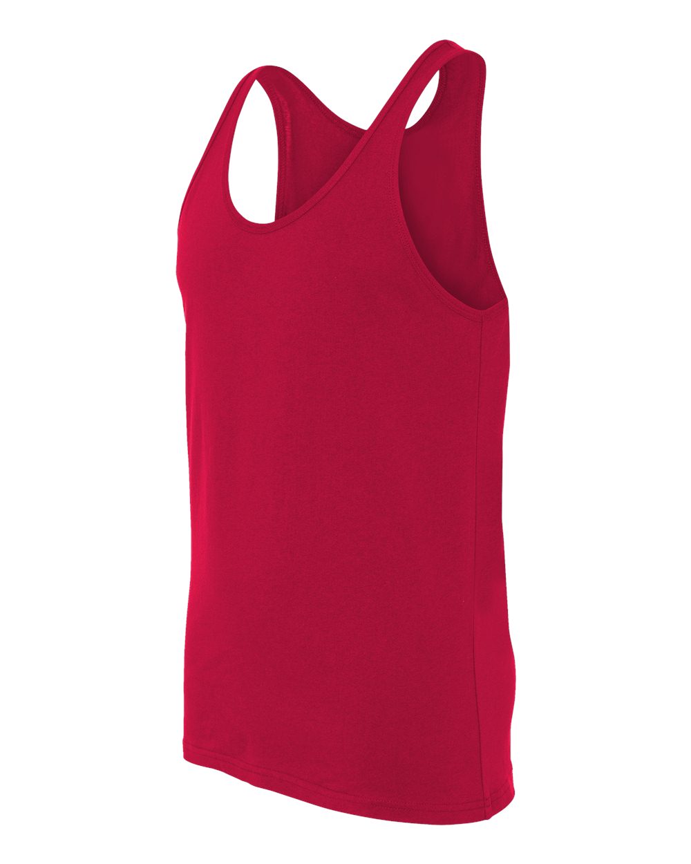 BELLA + CANVAS Jersey Tank - 3480 - 3480C Red