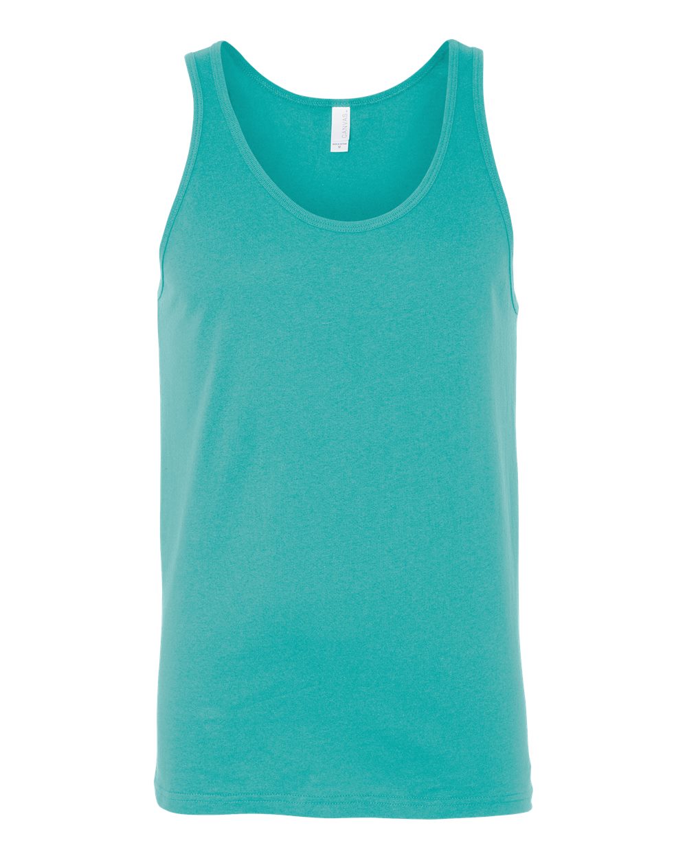 BELLA + CANVAS Jersey Tank - 3480 - 3480C Teal