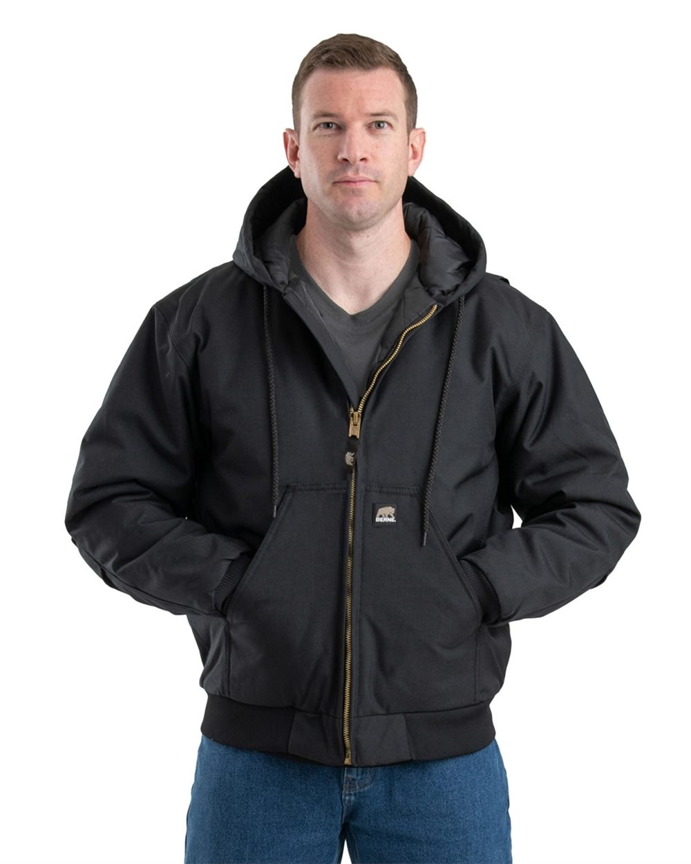 Devon & Jones Men's Icecap Insulated Hooded Jacket - NJ51
