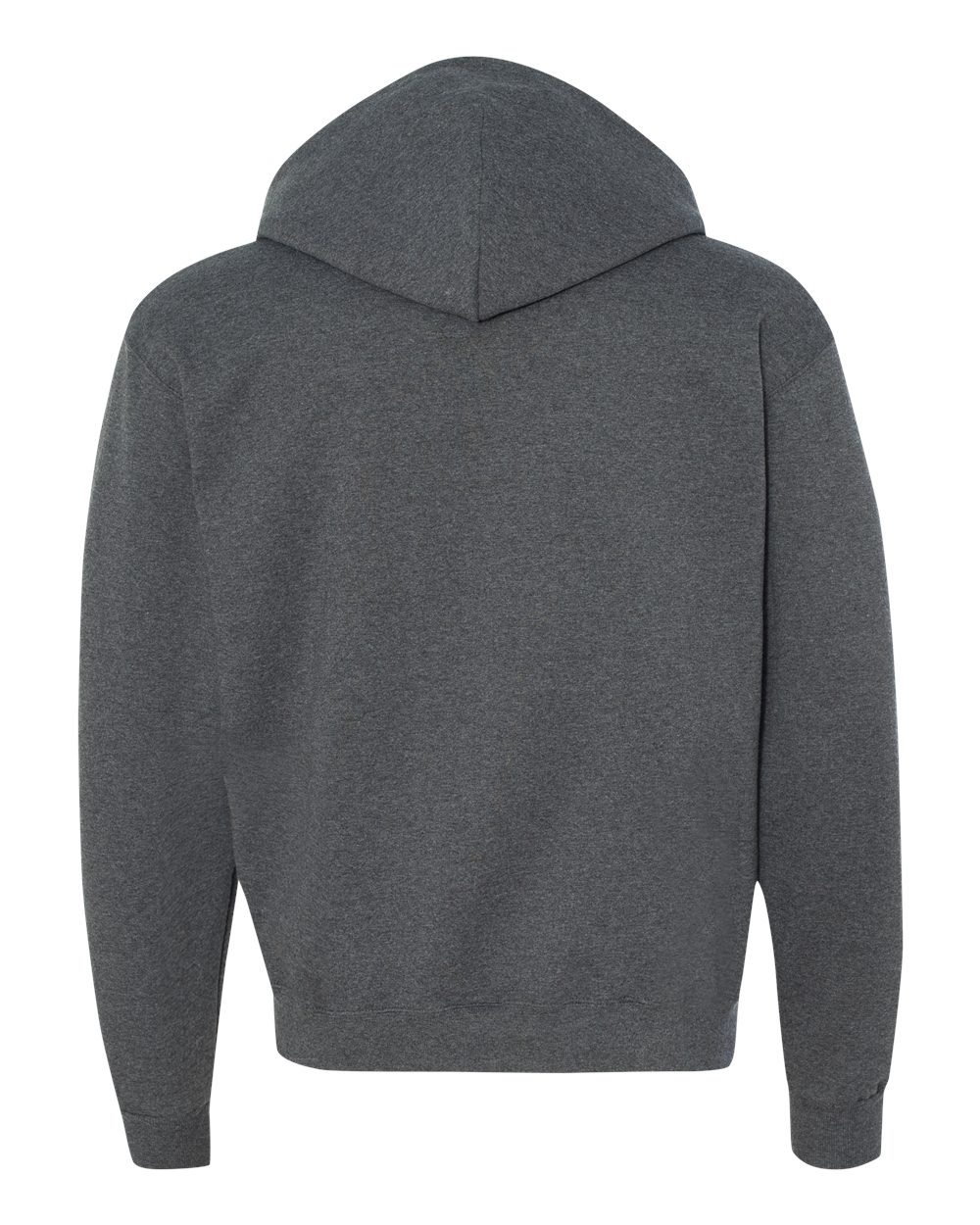 Champion Unisex Powerblend® Full-Zip Hooded Sweatshirt - S800 Charcoal Heather