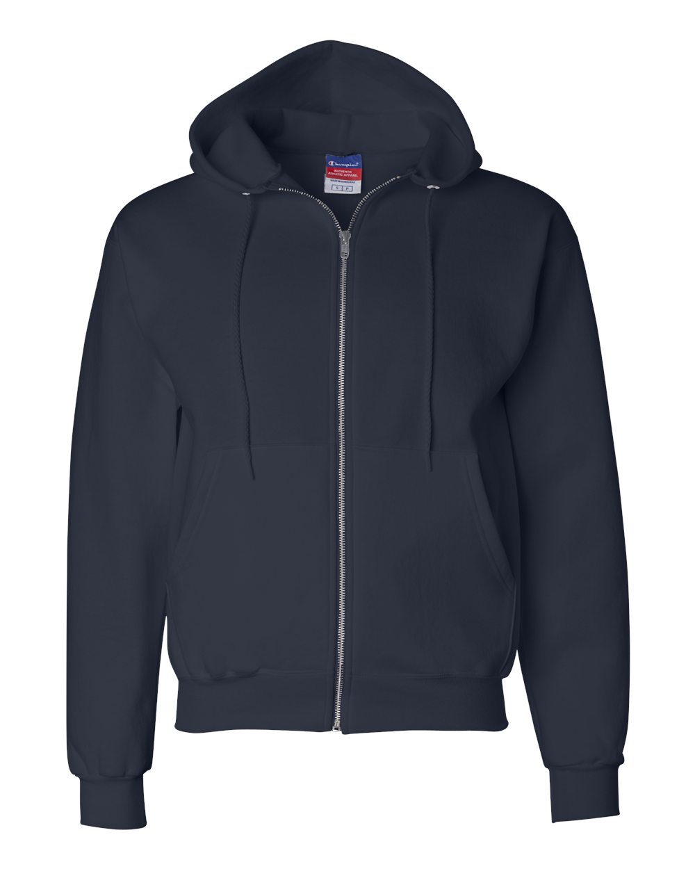 Champion Unisex Powerblend® Full-Zip Hooded Sweatshirt - S800 Navy