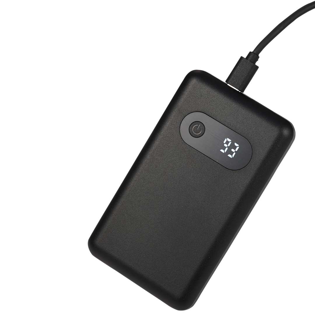 Find My 5000 mAh 18W PD Power Bank/Digital Display - 7122-20 Black