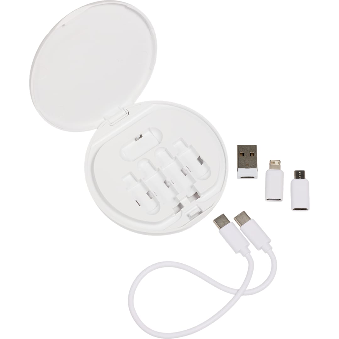Pad Pal 15W Wireless Charging Pad and 65W Cable Ki - 7143-80 White