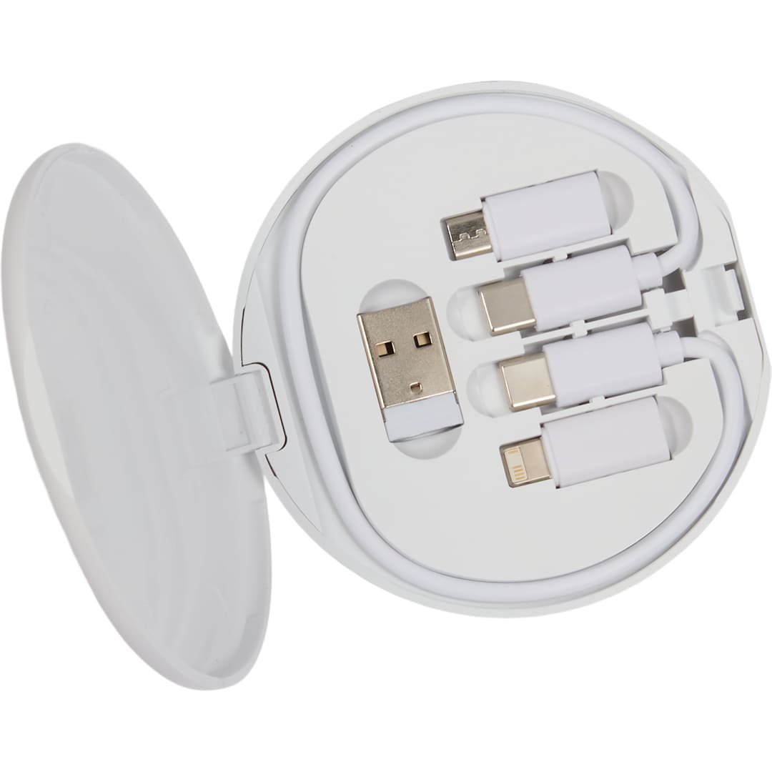 Pad Pal 15W Wireless Charging Pad and 65W Cable Ki - 7143-80 White