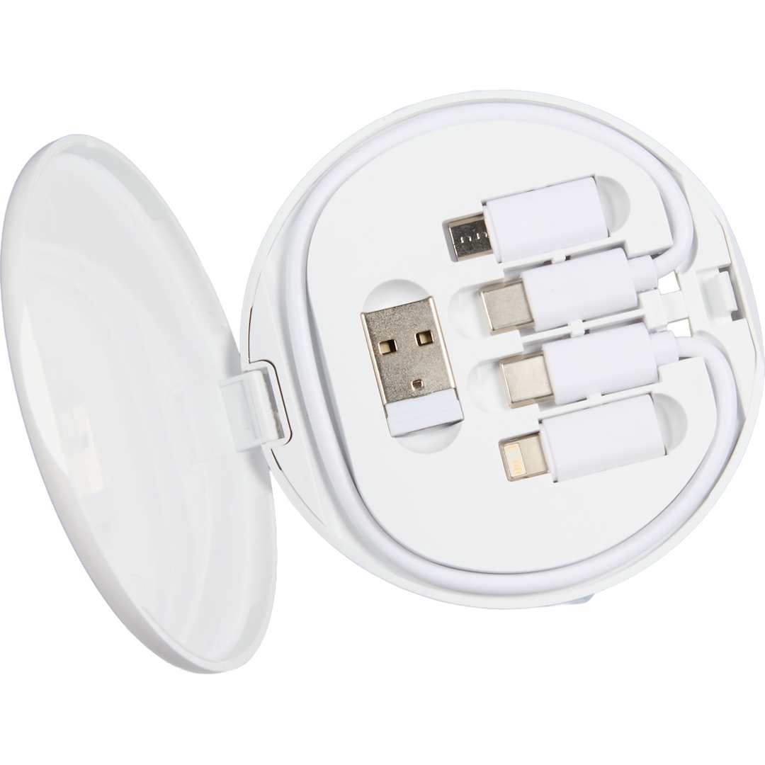 Pad Pal 15W Wireless Charging Pad and 65W Cable Ki - 7143-80 White