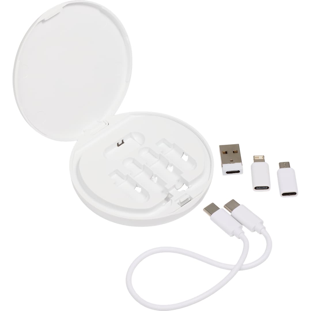 Pad Pal 15W Wireless Charging Pad and 65W Cable Ki - 7143-80 White
