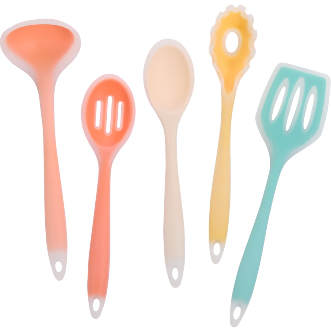 Silicone Cooking Utensil Set - 7773-10 Multi