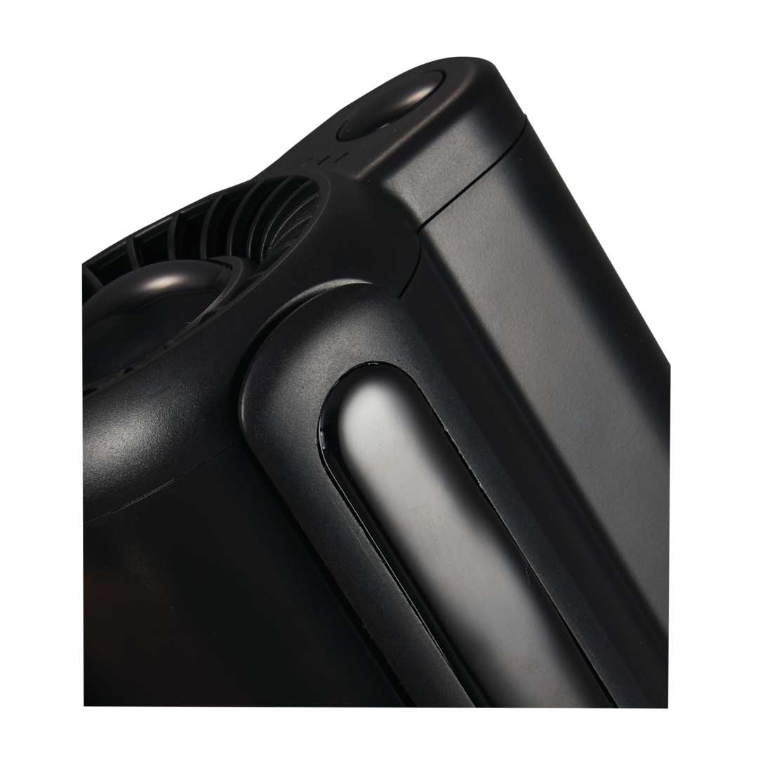 Hands-Free Rechargeable Waist Fan - SM-9567 Black