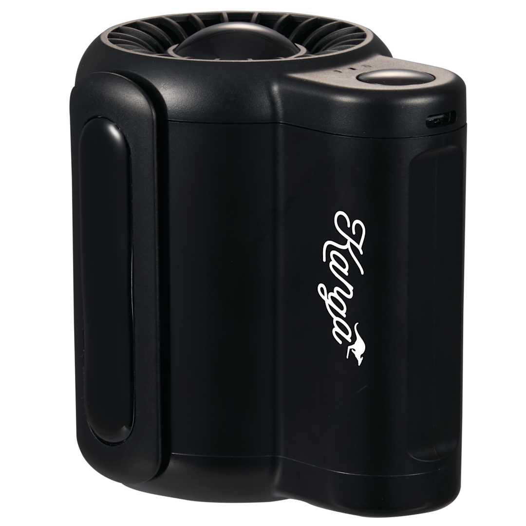 Hands-Free Rechargeable Waist Fan - SM-9567 Black