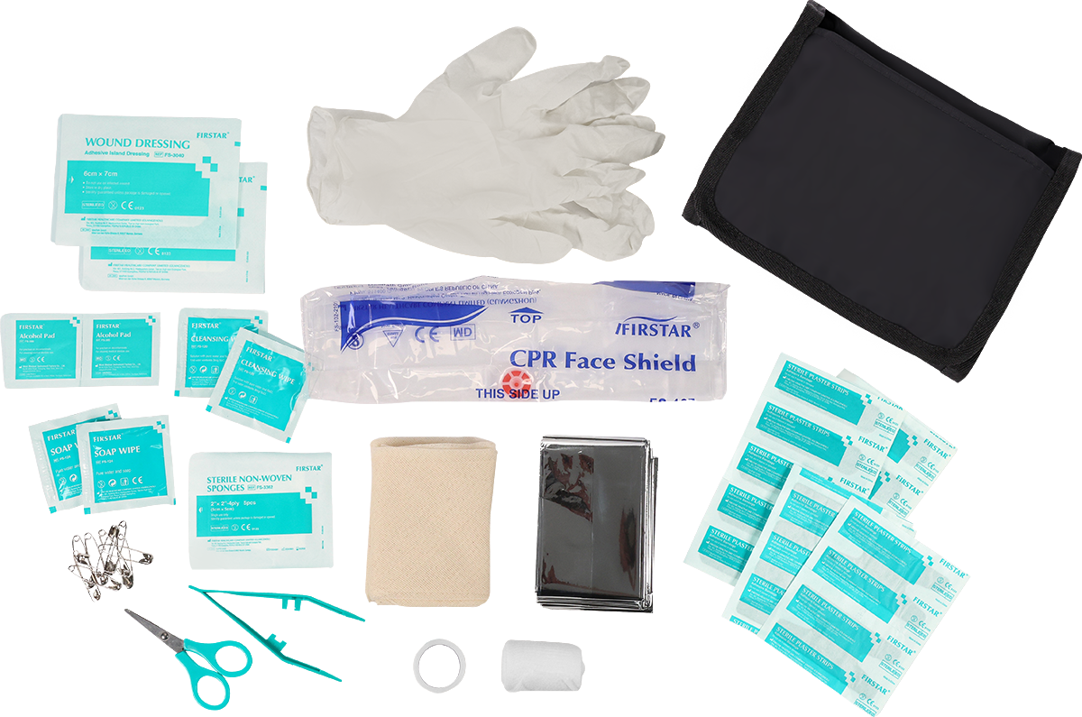 Trousse de premiers soins de 47 morceaux - FA20 Black