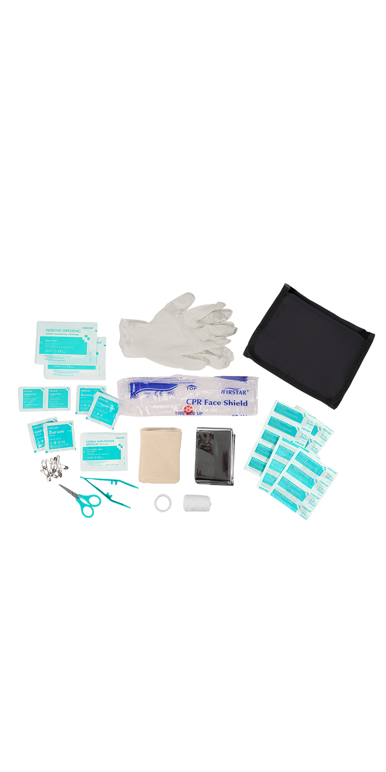 Trousse de premiers soins de 47 morceaux - FA20 Black