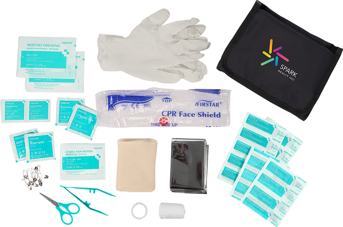 Trousse de premiers soins de 47 morceaux - FA20 Black