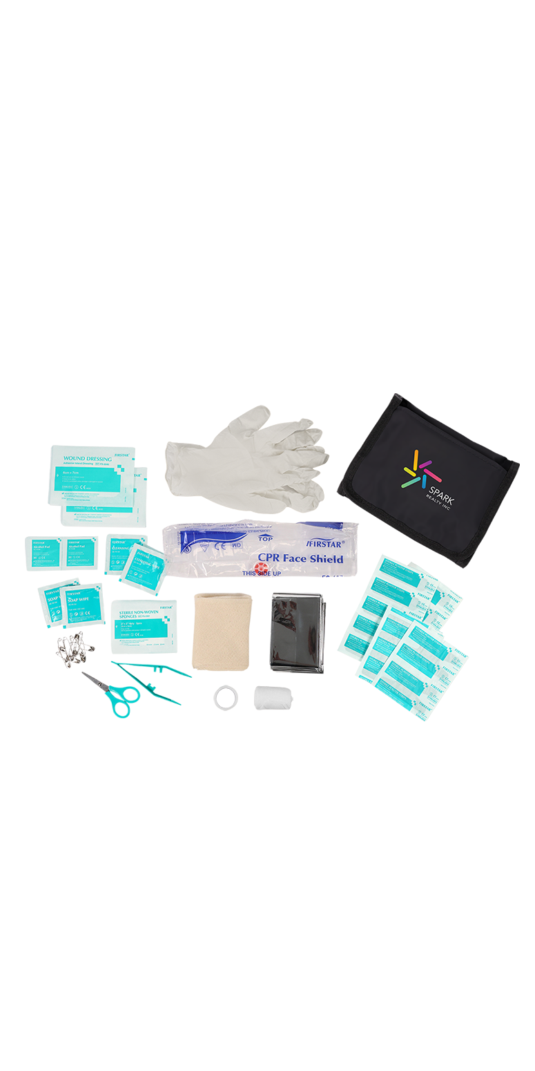 Trousse de premiers soins de 47 morceaux - FA20 Black