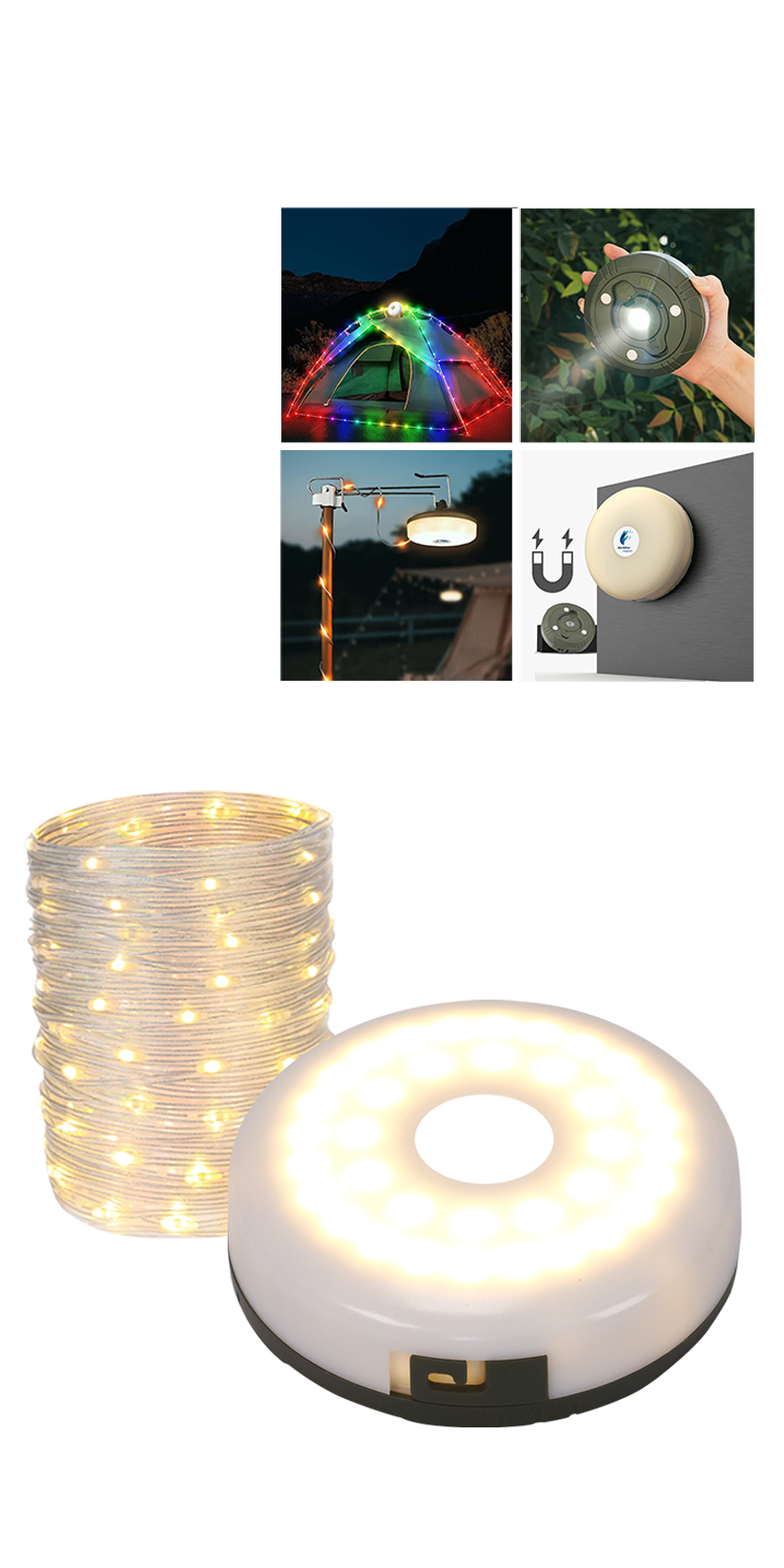 Lampe de camping multifonction rechargeable Luma - FL221 Green