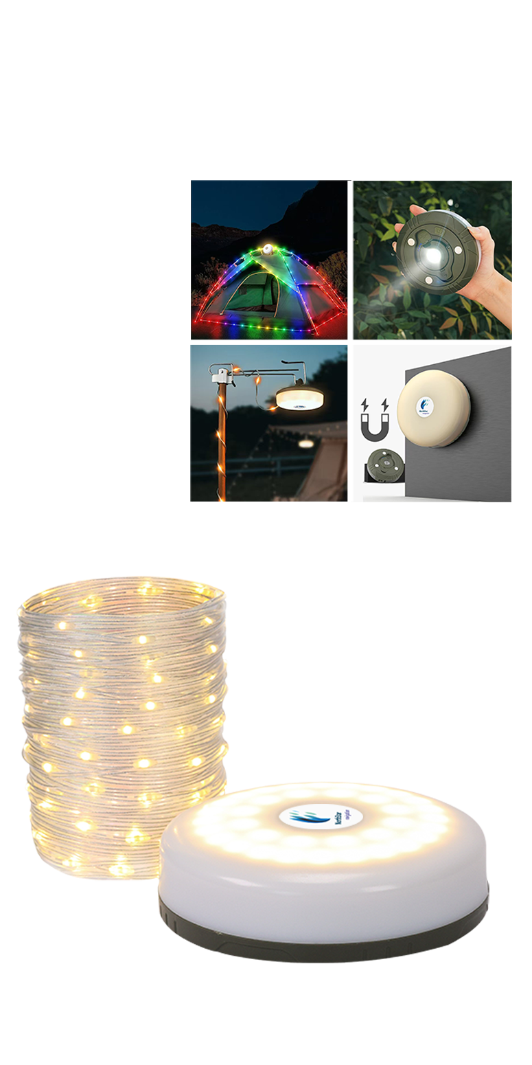 Lampe de camping multifonction rechargeable Luma - FL221 Green