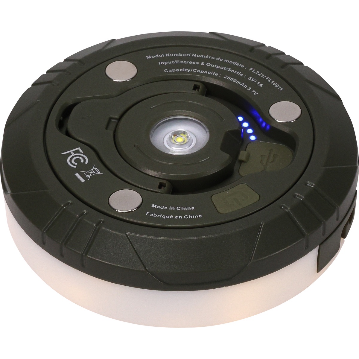 Lampe de camping multifonction rechargeable Luma - FL221 Green