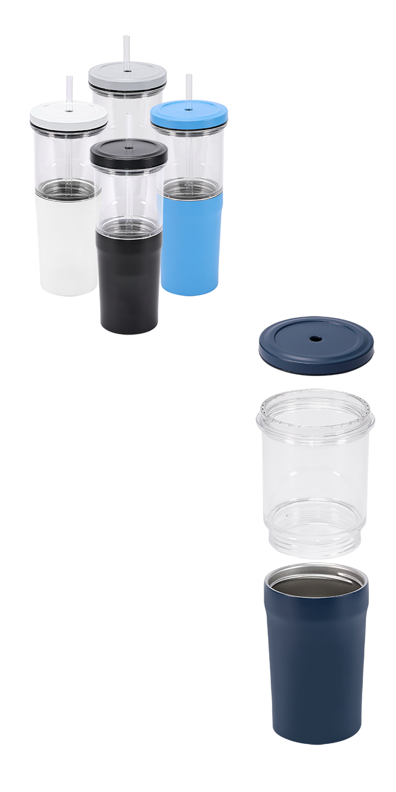 Urban Peak Gobelet d’infusion à froid Urban Peak® Dual Chill - SL193PR White