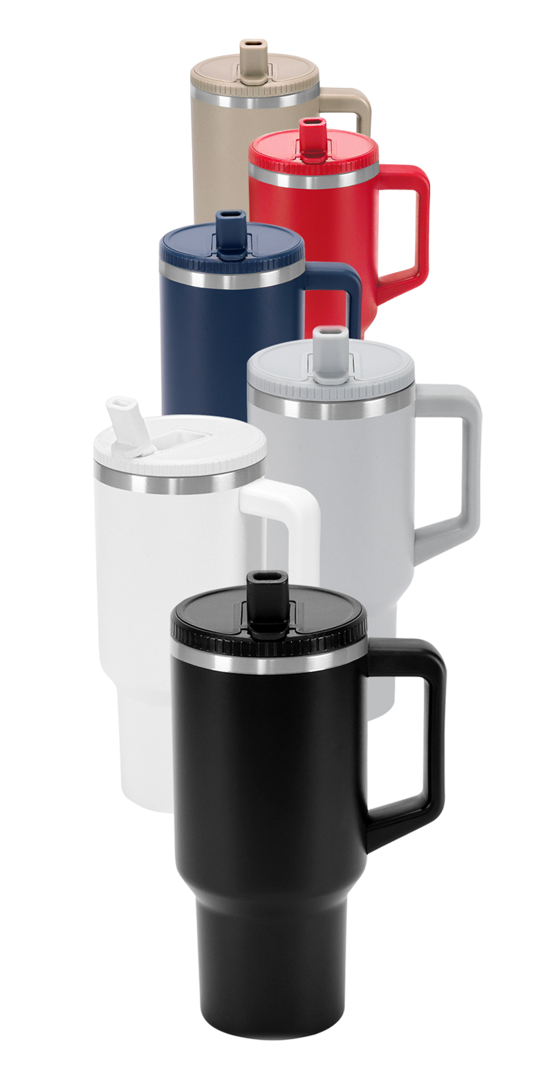 Urban Peak Urban Peak® 30oz Glacier Vacuum Tavel Mug: - SL194PR White