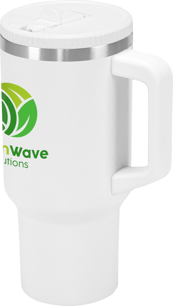 Urban Peak Urban Peak® 30oz Glacier Vacuum Tavel Mug: - SL194PR white