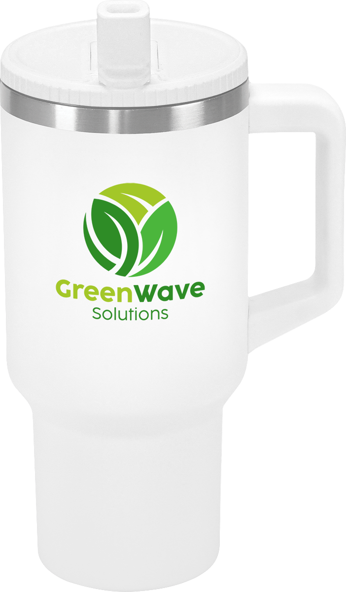 Urban Peak Urban Peak® 30oz Glacier Vacuum Tavel Mug: - SL194PR white