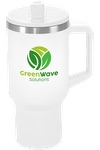 Urban Peak Urban Peak® 30oz Glacier Vacuum Tavel Mug: - SL194PR white