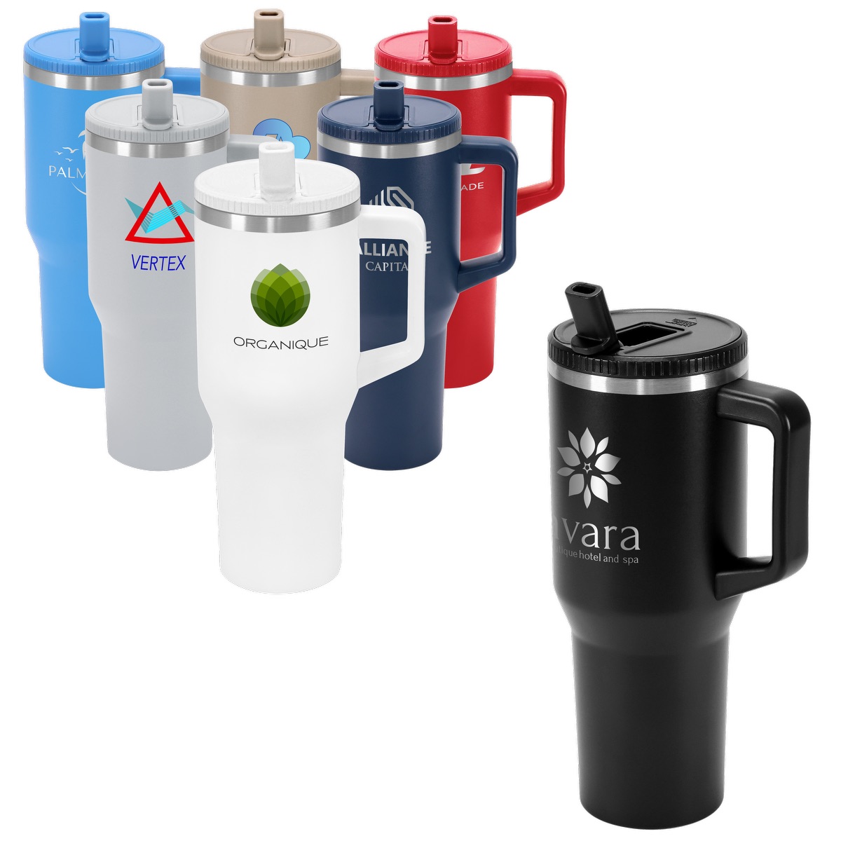 Urban Peak 40oz FLIP STRAW LOW PROFILE MUG - SL195PR