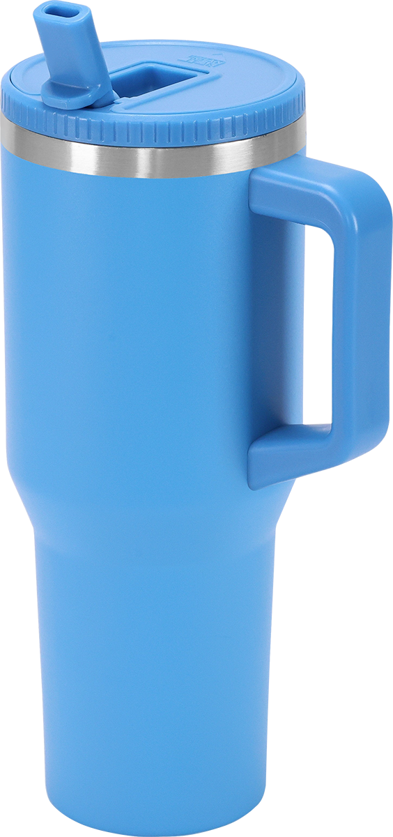 Urban Peak 40oz FLIP STRAW LOW PROFILE MUG - SL195PR White