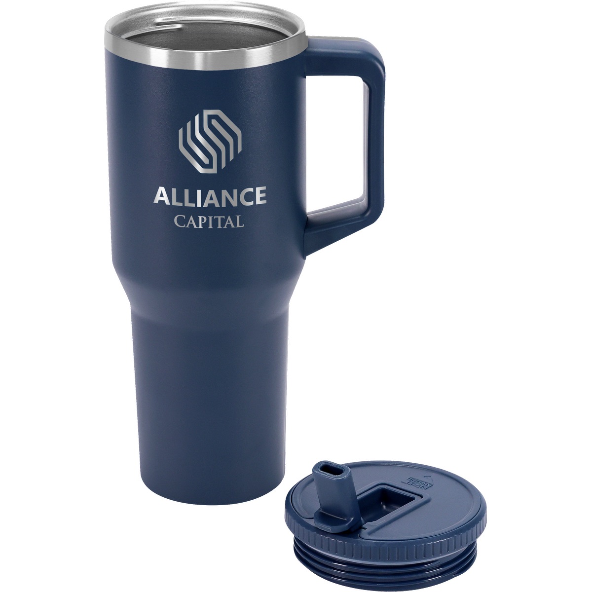 Urban Peak 40oz FLIP STRAW LOW PROFILE MUG - SL195PR White