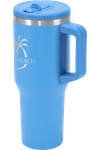 Urban Peak 40oz FLIP STRAW LOW PROFILE MUG - SL195PR White