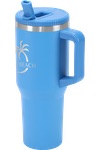 Urban Peak 40oz FLIP STRAW LOW PROFILE MUG - SL195PR White