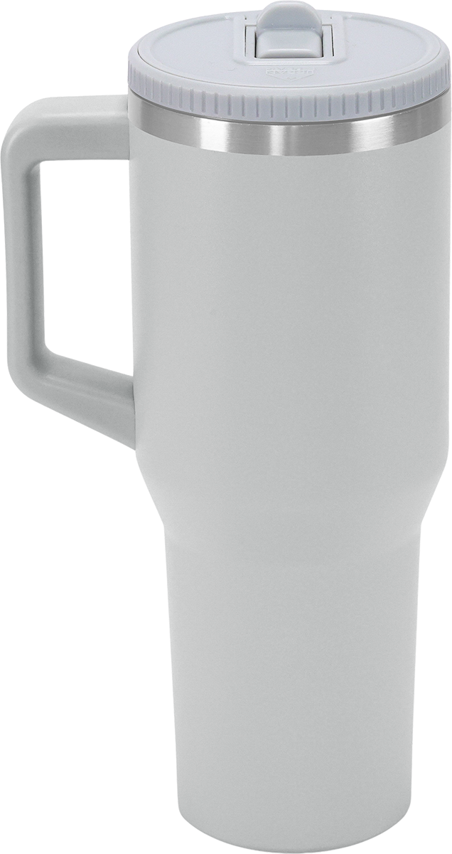 Urban Peak 40oz FLIP STRAW LOW PROFILE MUG - SL195PR gray