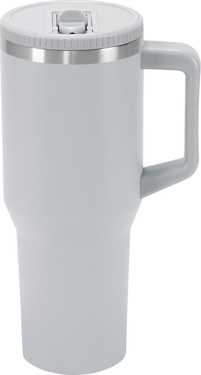 Urban Peak 40oz FLIP STRAW LOW PROFILE MUG - SL195PR gray