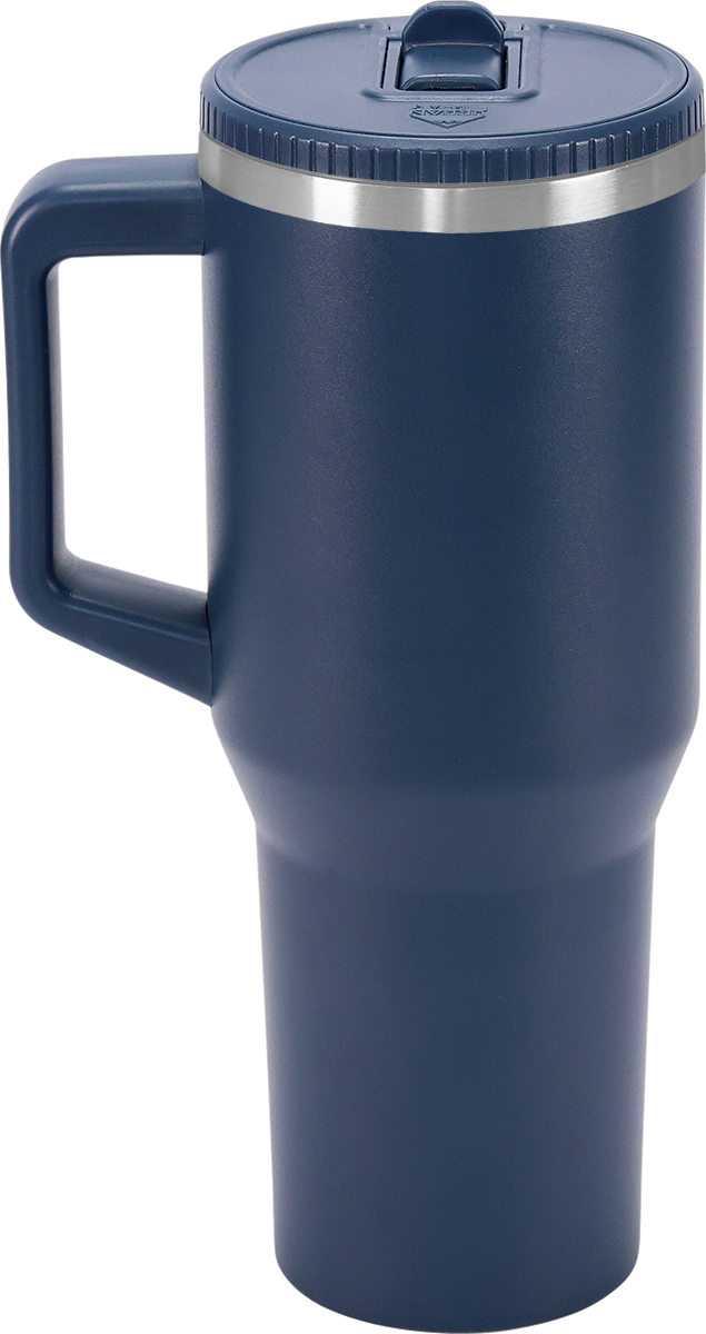 Urban Peak 40oz FLIP STRAW LOW PROFILE MUG - SL195PR blue