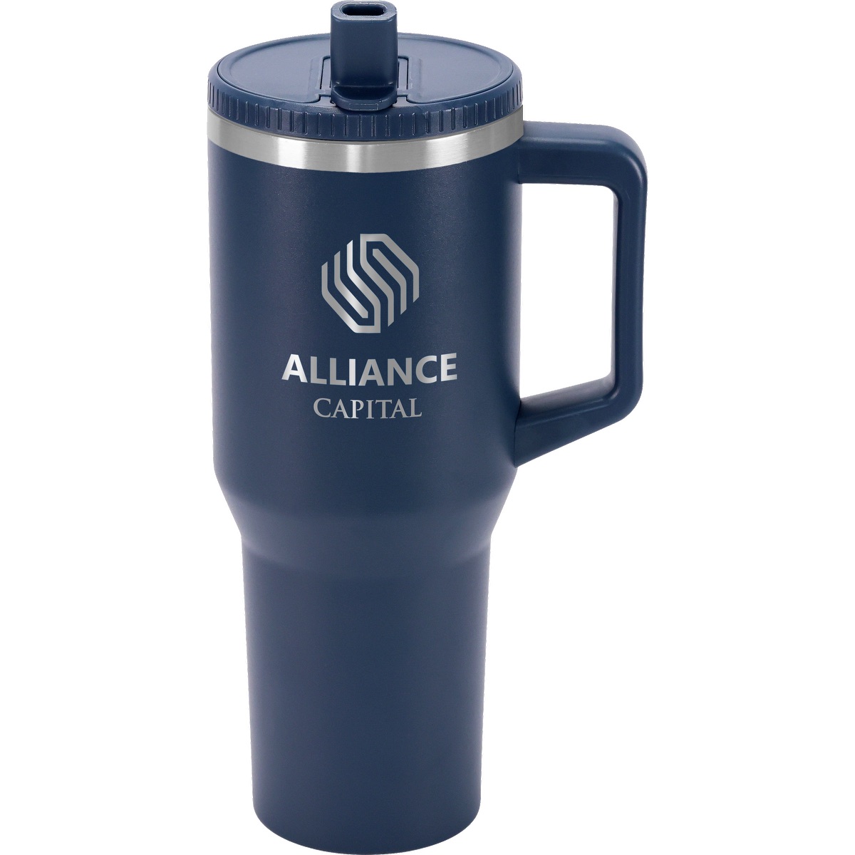 Urban Peak 40oz FLIP STRAW LOW PROFILE MUG - SL195PR navy
