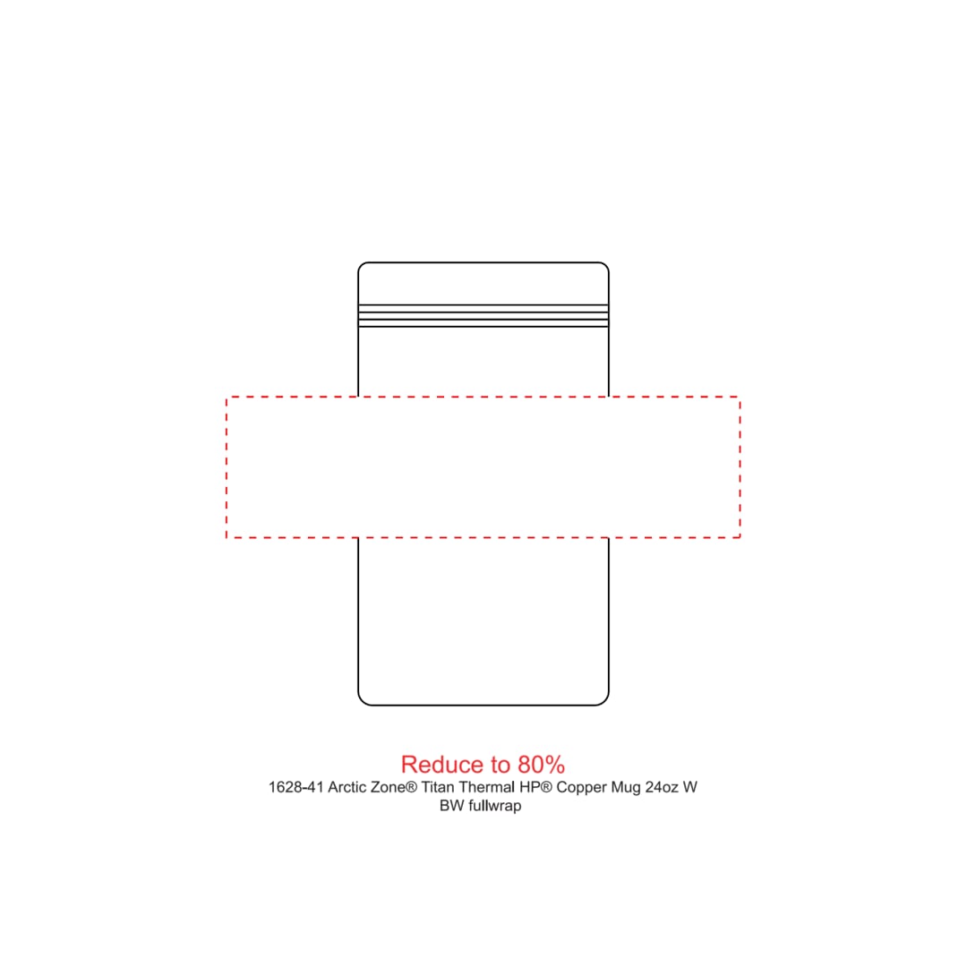 Arctic Zone Arctic Zone® Titan Thermal HP® Copper Mug 24oz - 1628-41 Black