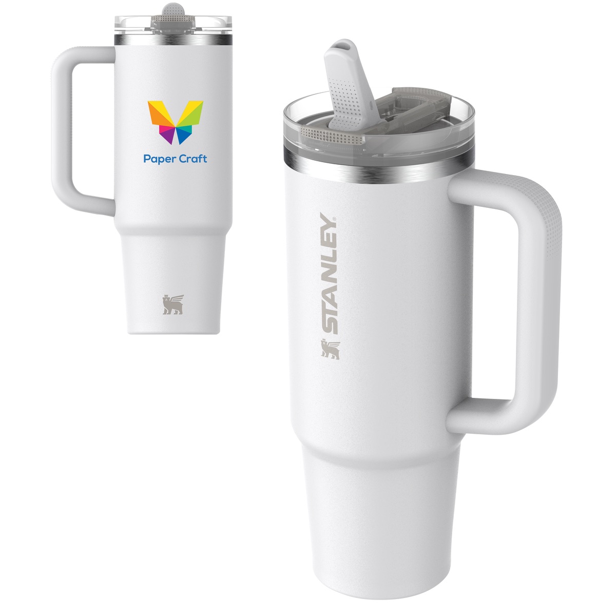 Stanley® Gobelet à paille Stanley® 30oz Quencher ProTour - STN36 white