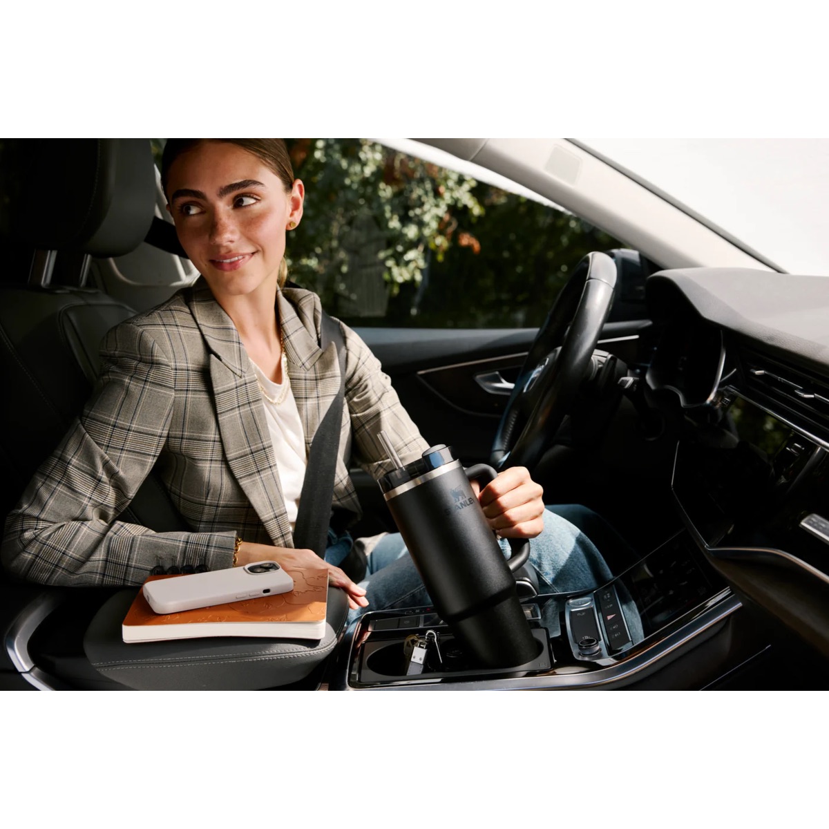 Stanley® Gobelet à paille Stanley® 30oz Quencher ProTour - STN36 White