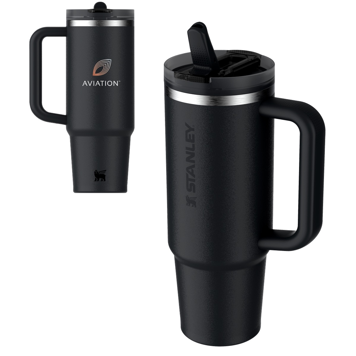 Stanley® Gobelet à paille Stanley® 30oz Quencher ProTour - STN36 black
