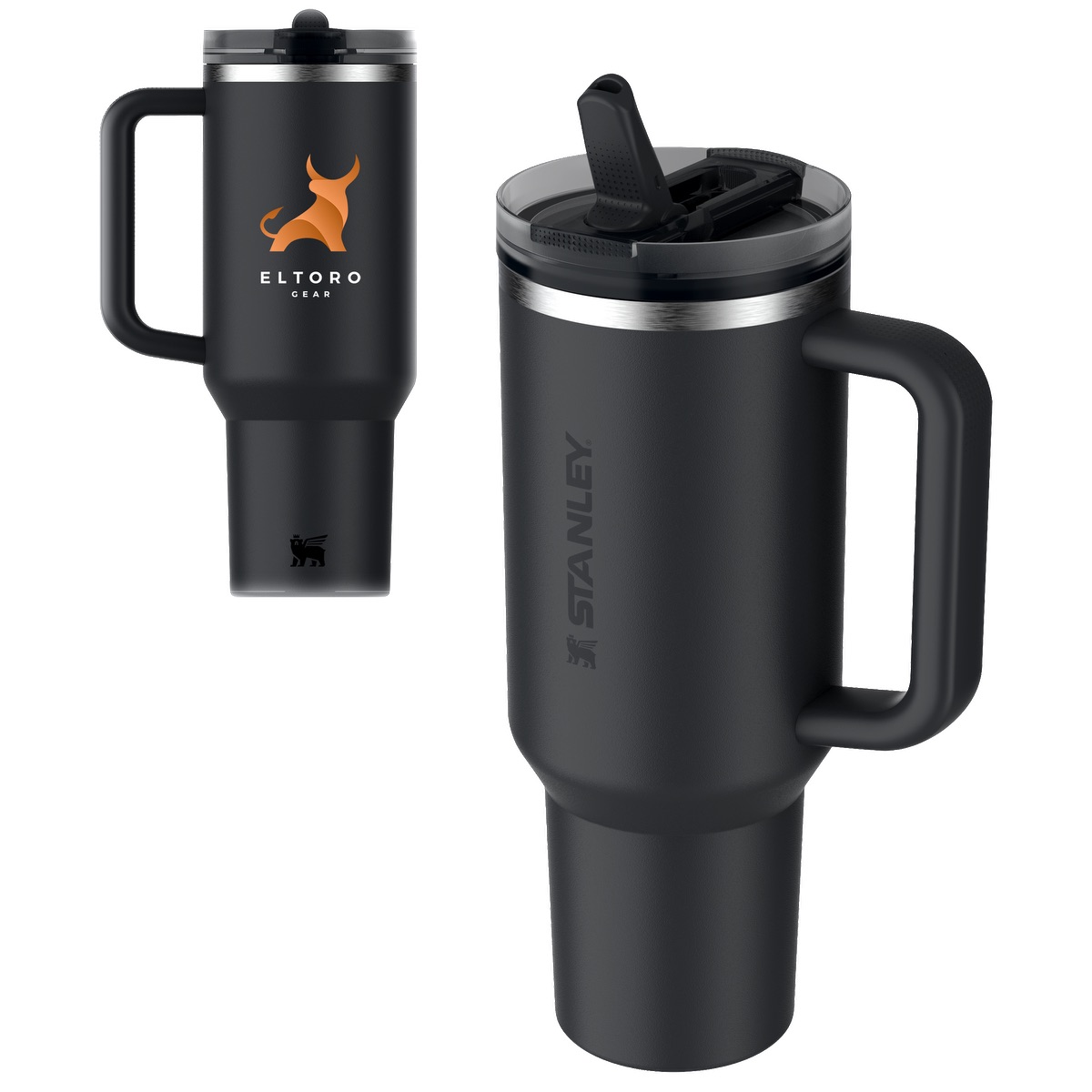 Stanley® Gobelet à paille Stanley® 40oz Quencher ProTour - STN37 black