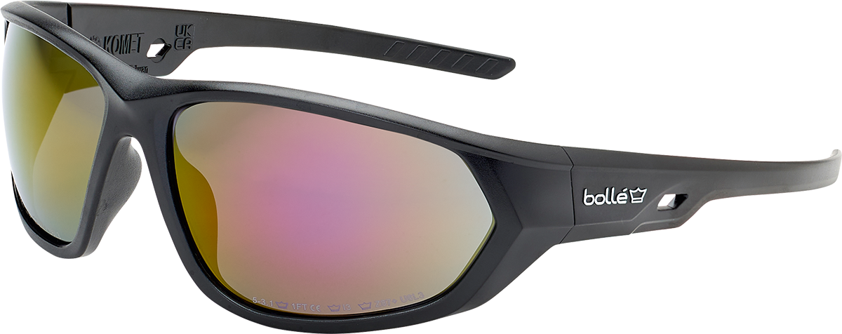 Bollé Lunettes de sécurité KOMET Fire Flash - SB32FF Gray