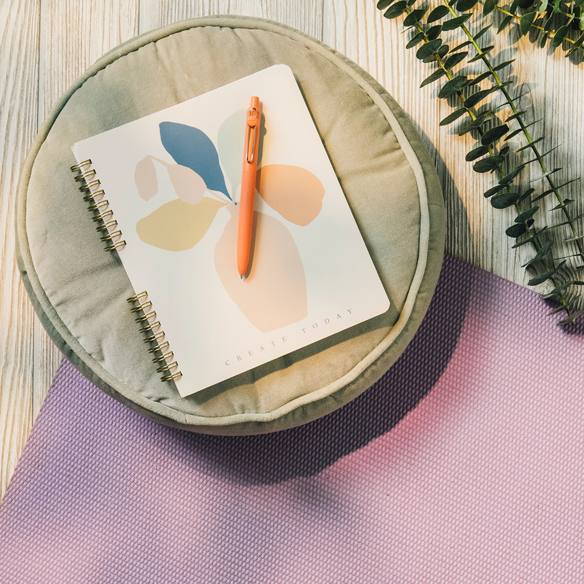 uni-ball Uniball™ Zento Stylo Gel Rétractable Boho - UB31B Orange