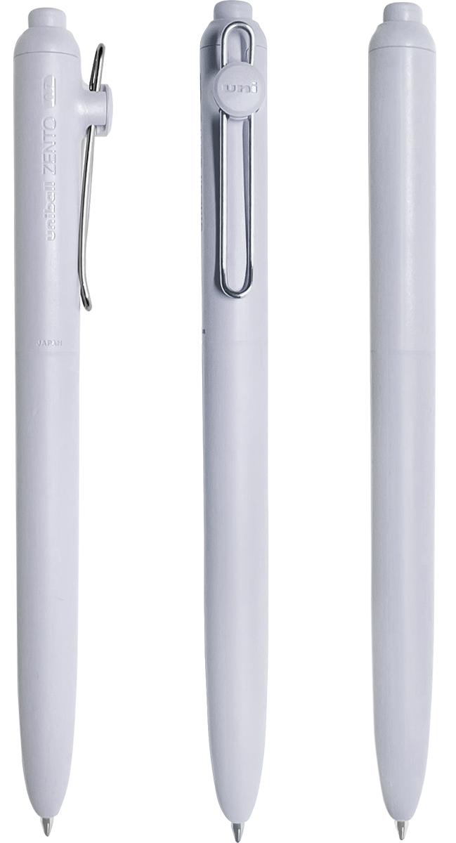 uni-ball Uniball™ Zento Stylo Gel Rétractable Sourdine - UB31M FOG