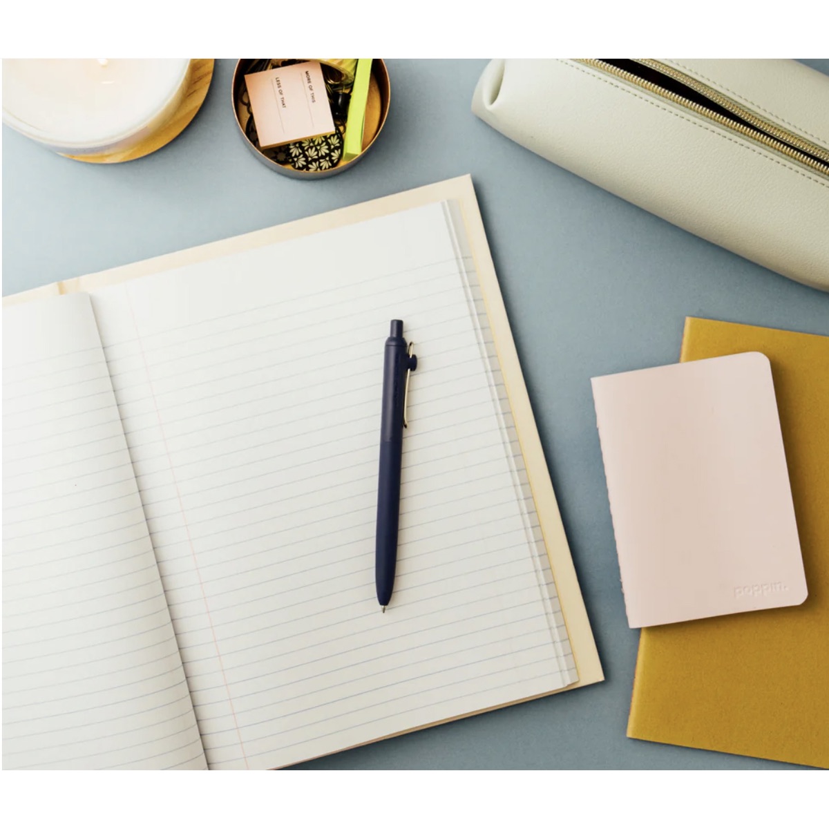 uni-ball Uniball™ Zento Stylo Gel Rétractable Sourdine - UB31M Beige