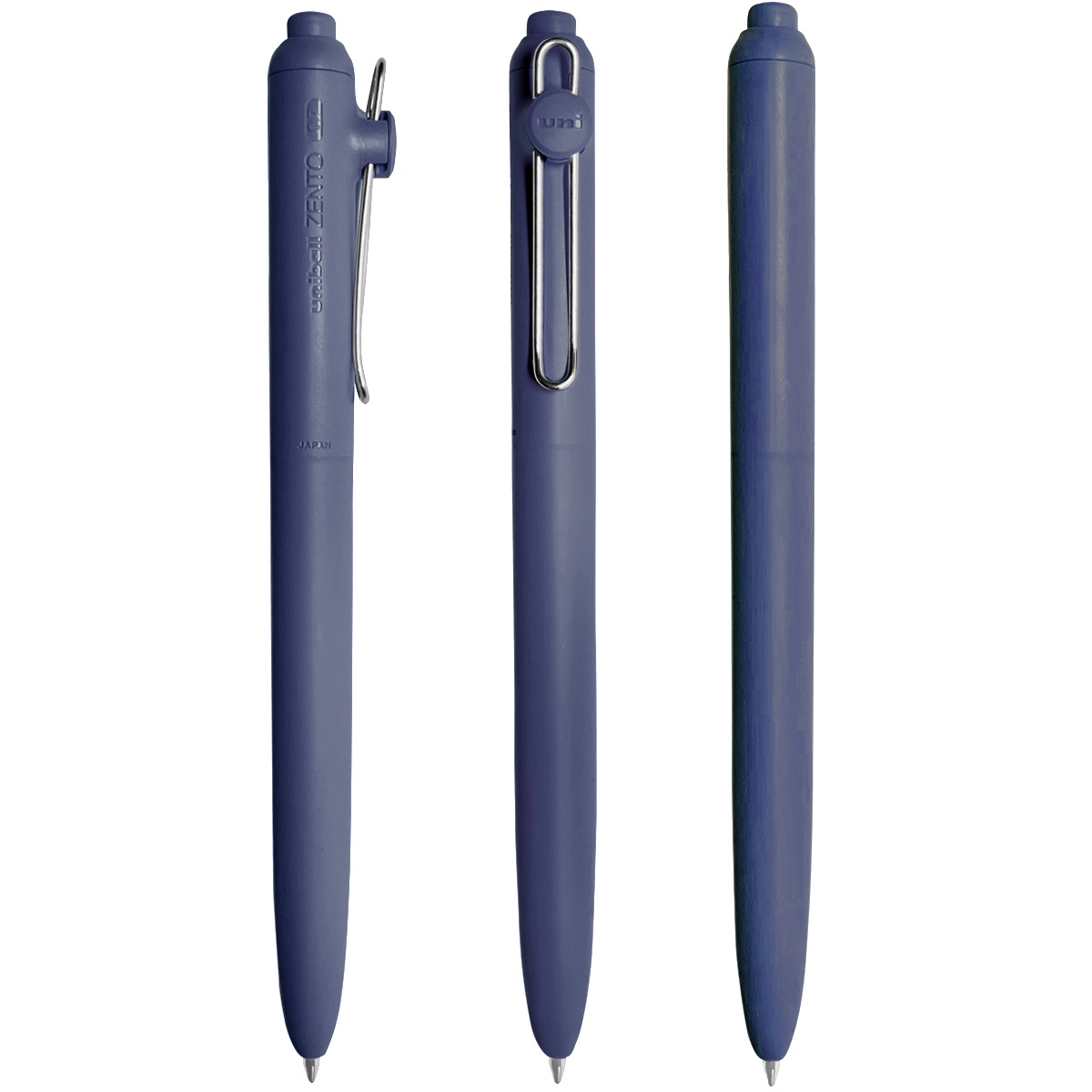 uni-ball Uniball™ Zento Stylo Gel Rétractable Sourdine - UB31M blue