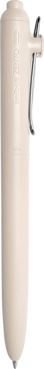 uni-ball Uniball™ Zento Stylo Gel Rétractable Sourdine - UB31M ivory