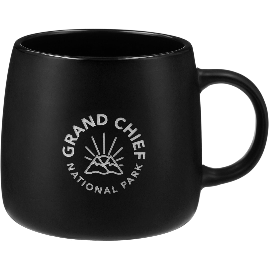 Vida Ceramic Mug 15oz - 1628-47 Black