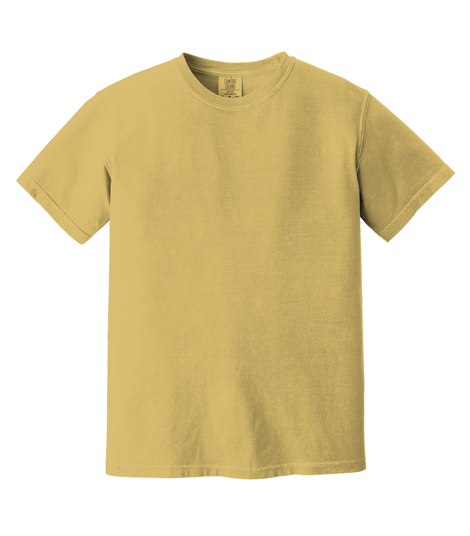 Comfort Colorsᴹᴰ COMFORT COLORSᴹᴰ T-SHIRT FILÉ ÉPAIS - 1717 Mustard